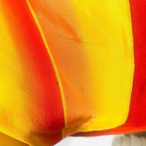 Vintage Silk Art to Wear Retro 70’s Geometric Kabuki Jacket - Picture 9 of 15